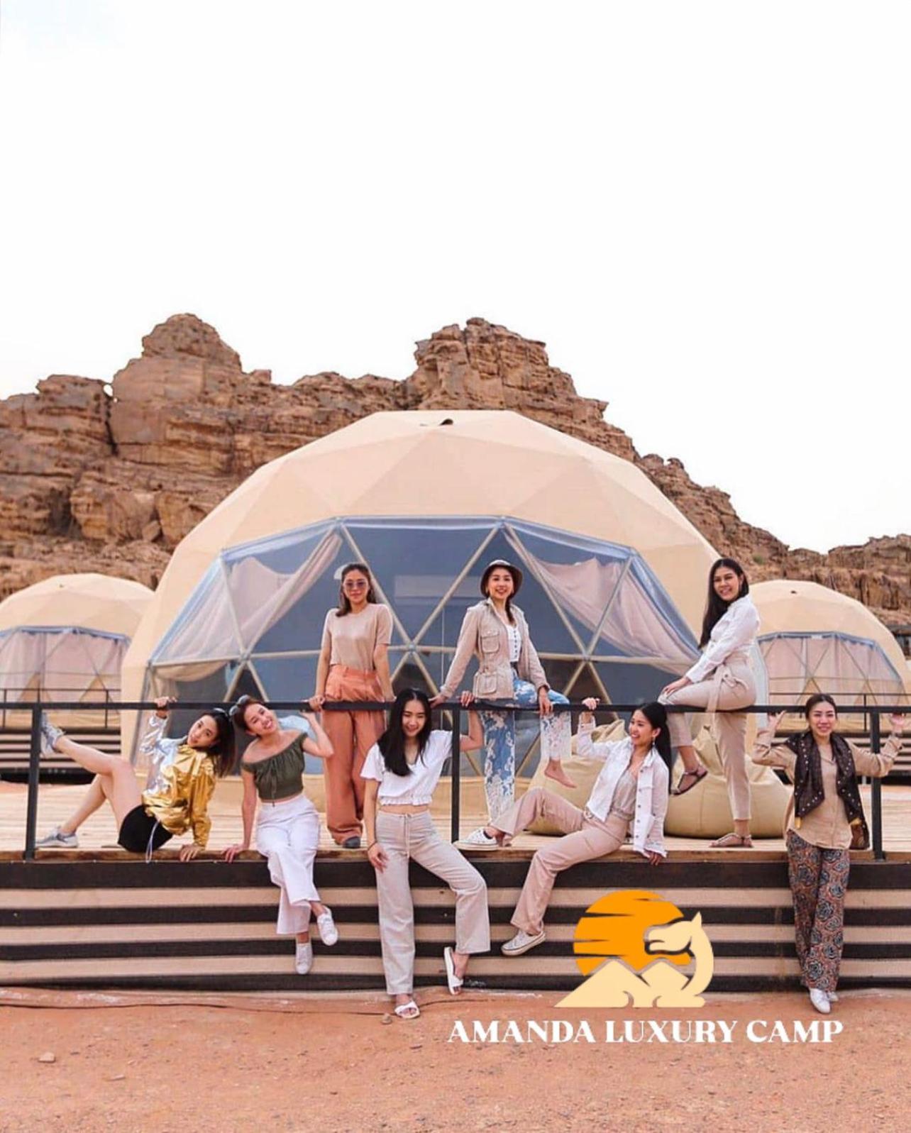 Amanda Luxury Camp Wadi Rum Exterior foto